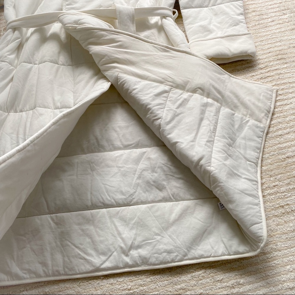 NWT Skin x J. Crew quilted robe - Picture 9 of 16